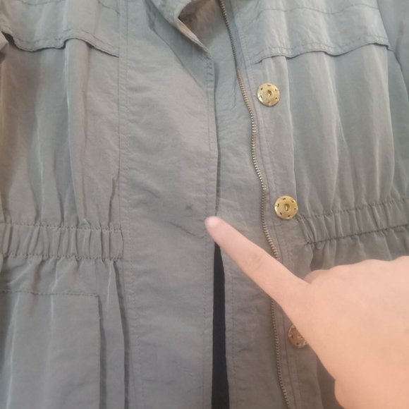 Beautiful Green/Gray Toned Jacket - Picture 9 of 14